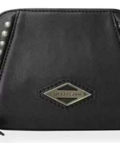 Leather Source Accessory Bags & Purses Harley-Davidson® Ball & Chain Night Out Leather Crossbody Purse - Black