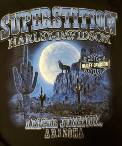 Superstition Harley-Davidson Harley-Davidson® Mens 3X Screamin' Eagle Short Sleeve T-Shirt, Black Dealership T-Shirts