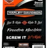Chroma Harley-Davidson® 4-Piece Famous H-D Sayings Decals - 4 Pack - 6 X 8 In. CG25120 Decals & Patches 2 Chroma Harley-Davidson® 4-Piece Famous H-D Sayings Decals - 4 Pack - 6 X 8 In. CG25120 Decals & Patches
