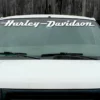 Chroma Harley-Davidson® White Text H-D Window Decal, 36" Long, CG3701