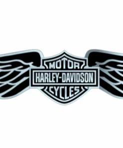 Plasticolor Harley-Davidson® Wing Bar & Shield Motorcycle License Plate Frame, Premium Metal