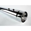 Cary Faas® 4.5" Chrome Smooth Megaphone Tapered Mufflers