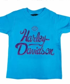 Superstition Harley-Davidson Harley-Davidson® Girls' Compose Short Sleeve Tee, Turquoise