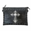 Bags & Purses Taw Gear® Women's Cross & Skull Studded Crossbody/Wristlet Purse 1 Bags & Purses Taw Gear® Women's Cross & Skull Studded Crossbody/Wristlet Purse