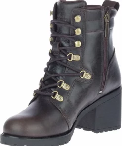 Wolverine Footwear Harley-Davidson® Women's Marinda 5-Inch Brown Motorcycle Boots, D84761