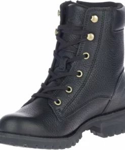Wolverine Harley-Davidson® Women's Nolana 6-Inch Black Motorcycle Boots, D84766