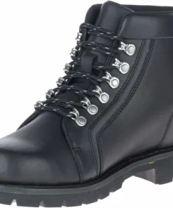 Wolverine Harley-Davidson® Men's Grimes 5-Inch Black Flash Series Motorcycle Boots Footwear