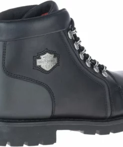 Wolverine Harley-Davidson® Men's Grimes 5-Inch Black Flash Series Motorcycle Boots Footwear