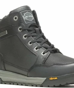 Wolverine Harley-Davidson® Men's Gillham 4" Performance Black Motorcycle Boots D96252 Footwear