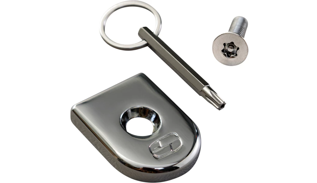 Parts Unlimited Saddlemen® Security Seat Screw - Chrome, 0820-0154 Security & Storage 3 Parts Unlimited Saddlemen® Security Seat Screw - Chrome, 0820-0154 Security & Storage