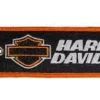 Plasticolor Harley-Davidson® Silhouette Bar & Shield H-D Woven Key Chain