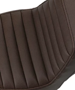 Parts Unlimited Saddlemen® Step Up Seat - Tuck & Roll/Lattice Stitched - Brown, 0802-1378