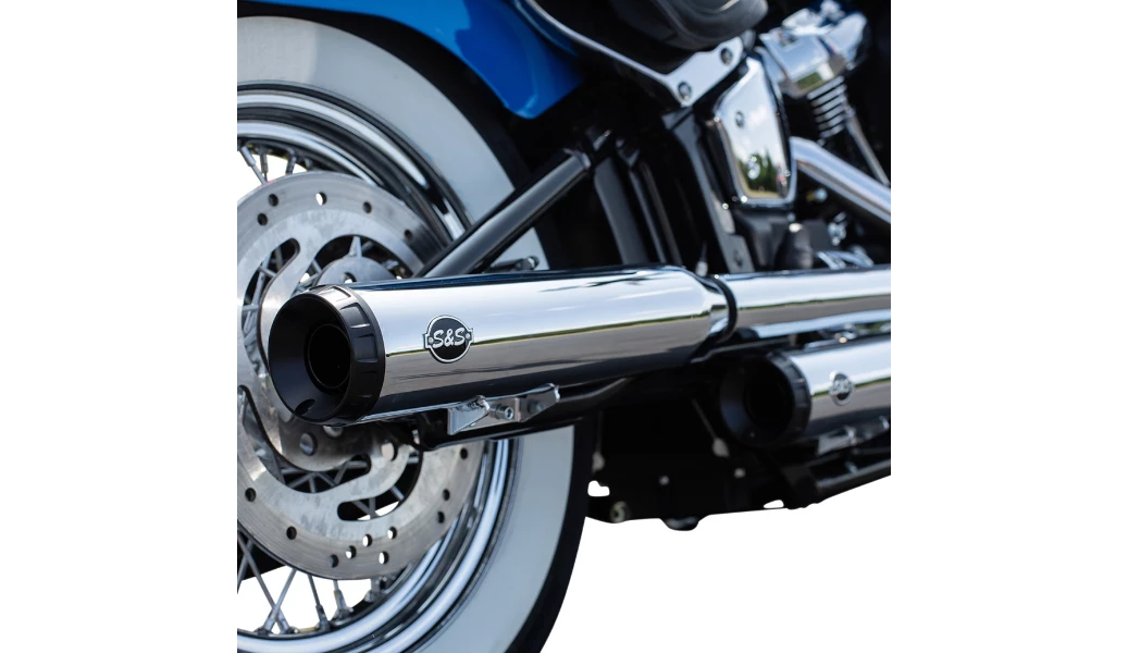 Parts Unlimited S&S Cycle® Grand National Race Slip-On Mufflers, 1801-1362 Pipes 4 Parts Unlimited S&S Cycle® Grand National Race Slip-On Mufflers, 1801-1362 Pipes
