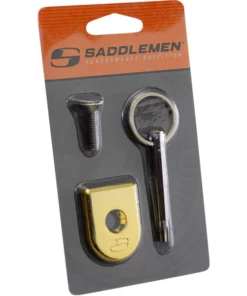 Parts Unlimited Saddlemen® Security Seat Screw - Golden, 0820-0155