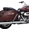Parts Unlimited Python® 14.5" Slip-On Mufflers - Chrome, 1801-1455