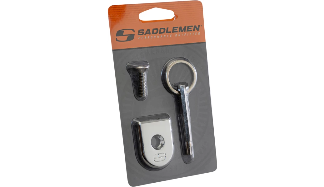 Parts Unlimited Saddlemen® Security Seat Screw - Chrome, 0820-0154 Security & Storage 5 Parts Unlimited Saddlemen® Security Seat Screw - Chrome, 0820-0154 Security & Storage