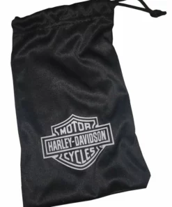 Wiley X Harley-Davidson® Men's 4 Stroke Sunglasses, Orange Mirror Lens/Gloss Black Frames Sunglasses & Goggles