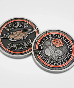 Symbol Arts Gifts & Collectibles Harley-Davidson® Eagle Challenge Coin, 8007195
