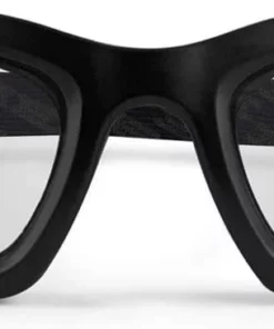 Epoch® Eyewear Black Padded Motorcycle Goggles With Clear Lenses, EE4664 Sunglasses & Goggles