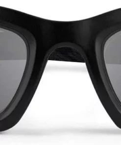 Epoch® Eyewear Black Padded Motorcycle Goggles With Smoked Lenses, EE3773