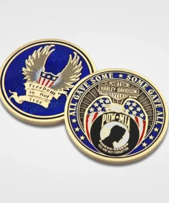 Symbol Arts Gifts & Collectibles Harley-Davidson ® Freedom Is Not Free Challenge Coin, 8003012