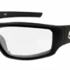 Wiley X Harley-Davidson® Men's Baffle Sunglasses, Clear Lenses & Matte Black Frames HABFL03