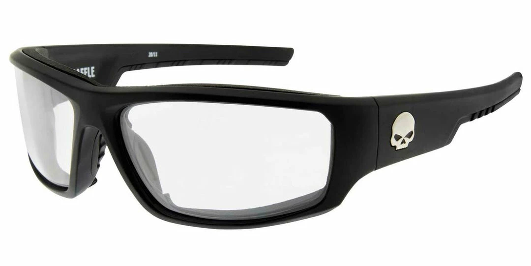 Wiley X Harley-Davidson® Men's Baffle Sunglasses, Clear Lenses & Matte Black Frames HABFL03 3 Wiley X Harley-Davidson® Men's Baffle Sunglasses, Clear Lenses & Matte Black Frames HABFL03