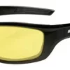 Wiley X Harley-Davidson® Men's Silencer Sunglasses, Yellow Lens/Gloss Black Frame HASIL11 Sunglasses & Goggles