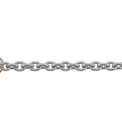 MOD Harley-Davidson® Women's Infinity Twist & Heart Bracelet, White/Rose Gold