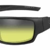 Wiley X Harley-Davidson® Limited Edition Jet Yellow Lens LA Light Sunglasses - Matte Black Frames HDJET13