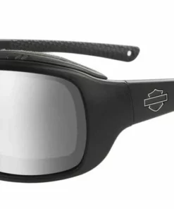 Wiley X Harley-Davidson® Men's Journey PPZ Silver Flash Lens Sunglasses, Black Frames, HDJNY04 Sunglasses & Goggles