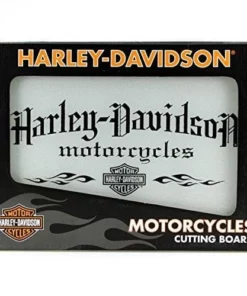 Ace Branded Harley-Davidson® Motorcycle Tempered Glass Cutting Board W/ Handles HDL-18504