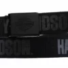 American Accessories Harley-Davidson® Men's Fasten Up Adjustable Slide Buckle Cotton Belt, Black