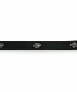 American Accessories Harley-Davidson® Men's Bar & Shield Logo Belt, Black Leather, HDMBT11773
