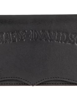 American Accessories Wallets & Chains Harley-Davidson® Men's Wayward Trucker Wallet, HDMWA11242-BLK