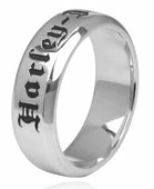 MOD Jewelry & Watches Harley-Davidson® Men's .925 Silver Couple's Band Ring, Size 10, HDR0216