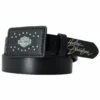 American Accessories Ladies' Belts & Buckles Harley-Davidson® Women's Hidden Rebel Belt, HDWBT11715-BLK