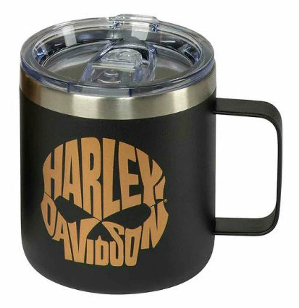 Ace Branded Harley-Davidson® Copper Skull Travel Mug & Water Bottle Set - Stainless Steel Kitchen & Barware 4 Ace Branded Harley-Davidson® Copper Skull Travel Mug & Water Bottle Set - Stainless Steel Kitchen & Barware