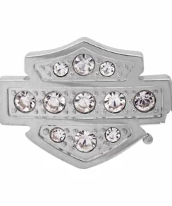 MOD Harley-Davidson® Women's Stainless Steel Bling Bar & Shield Rally Charm, HSC0081 Jewelry