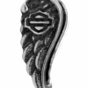 MOD Harley-Davidson® Women's Stainless Steel Silver Tone Small Wing Rally Charm, HSC0096 Jewelry