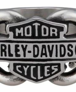 MOD Harley-Davidson® Men's Vintage Bar & Shield Hardware Ring Band, HSR0080