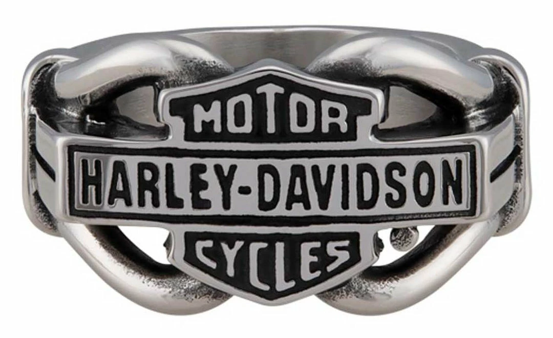 MOD Harley-Davidson® Men's Vintage Bar & Shield Hardware Ring Band, HSR0080 3 MOD Harley-Davidson® Men's Vintage Bar & Shield Hardware Ring Band, HSR0080