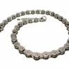 Daniel Smart Manufacturing Classic Chrome Plated 18" Bike Chain Necklace