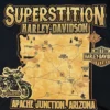 Superstition Harley-Davidson Dealership T-Shirts Harley-Davidson® Men's Bar & Shield Map Back Sleeveless Tee, Black