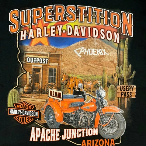 Superstition Harley-Davidson Harley-Davidson® Men's To The Limit Phoenix Long Sleeve Tee Dealership T-Shirts 4 Superstition Harley-Davidson Harley-Davidson® Men's To The Limit Phoenix Long Sleeve Tee Dealership T-Shirts