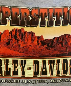 Superstition Harley-Davidson Harley-Davidson® Men's Tracking Text Superstition Mountain Long Sleeve Shirt