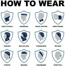 AMAZON Accessories SA Company Neck Gaiter Sun Protection Face Shield Multi Use Bandanna Joker Design Face Mask Reusable