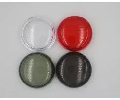 Everything LED® Dual Intensity Amber/White Halo (Pair) Bullet Or Flat Style Lens, AW-HE 7 Everything LED® Dual Intensity Amber/White Halo (Pair) Bullet Or Flat Style Lens, AW-HE