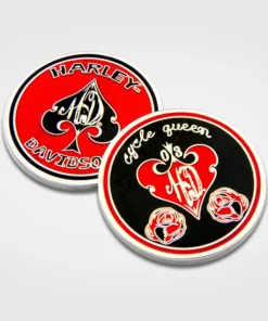 Symbol Arts Harley-Davidson® Ladies Heart Challenge Coin, 8004859