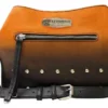 Leather Source Accessory Bags & Purses Harley-Davidson® Ombre Effect Leather Crossbody Purse, OL1435L-ORGBLK